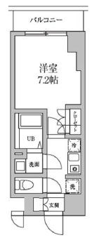 レジディア日本橋馬喰町Ⅱ 間取り図