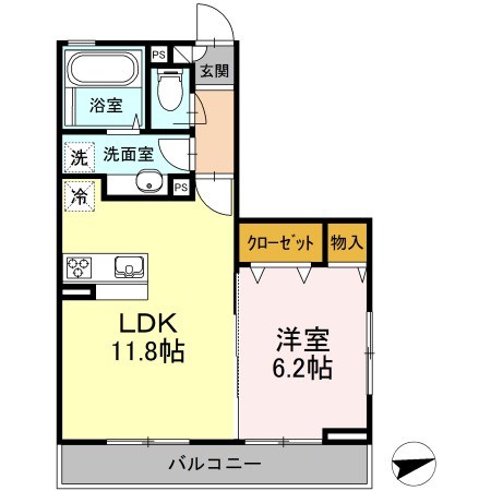 リヴィエール（リヴィエール/サンクレール・デュオ） 間取り