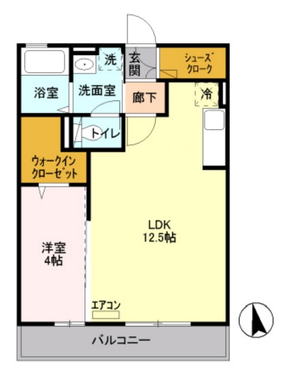 ファミール清澄白河 間取り図