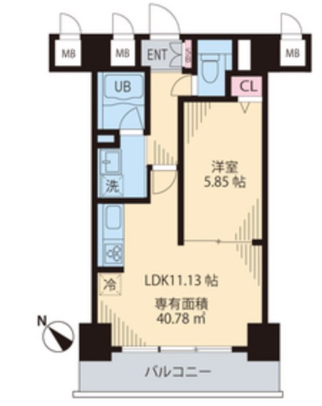 プライム・ガスク  間取り図
