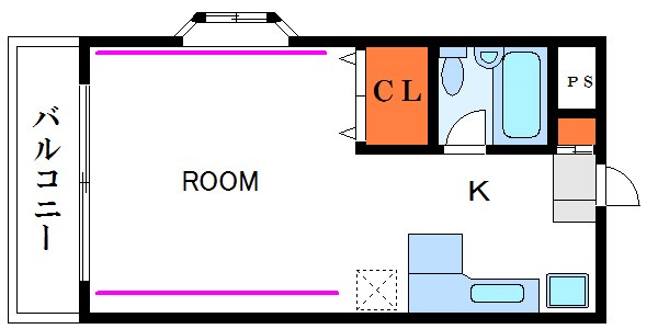シティハイツ 間取り図