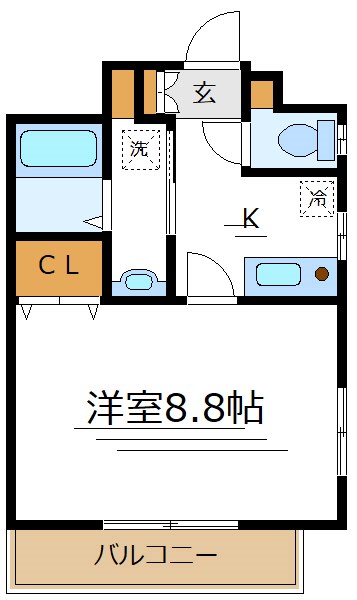 イーストヴィラ 間取り