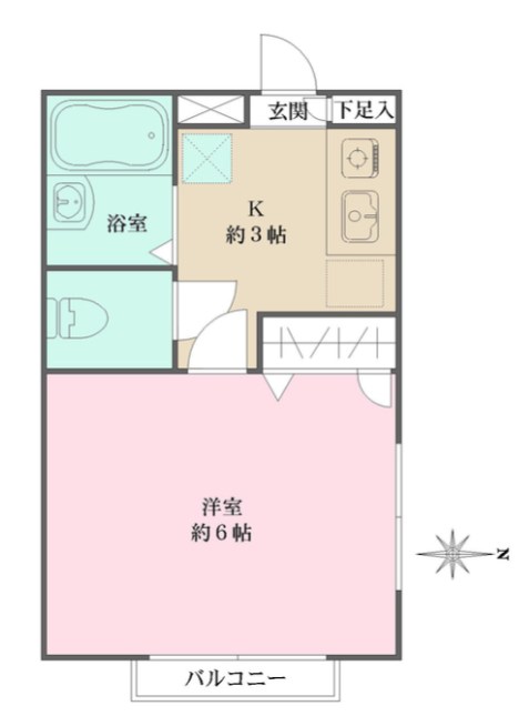 いずみコーポ 間取り