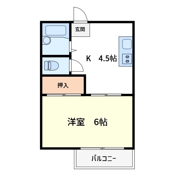 高畑マンション 間取り