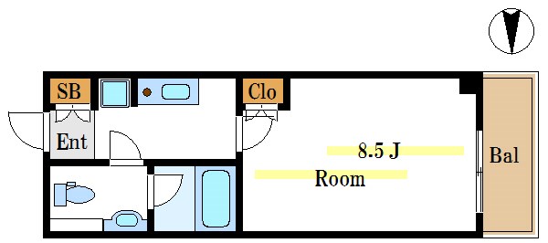 MFPRコート木場公園 間取り図