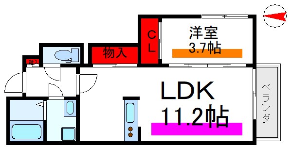 Cielo e mare  間取り