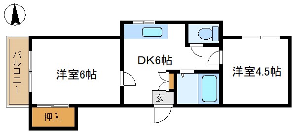 ツインタワーズイン  間取り図