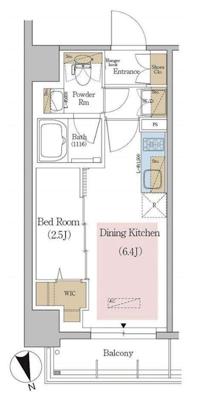 アーバネックス東京八丁堀 間取り