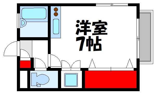 メゾン石神Ⅱ 間取り図