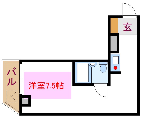 ミドリハイツ 間取り図