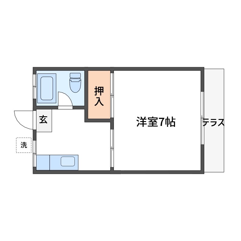 南メゾン 間取り