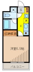 グランパパス 304号室 間取り