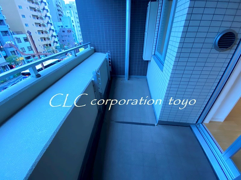 シティインデックス木場  ベランダ