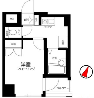グランヴァン水天宮  間取り