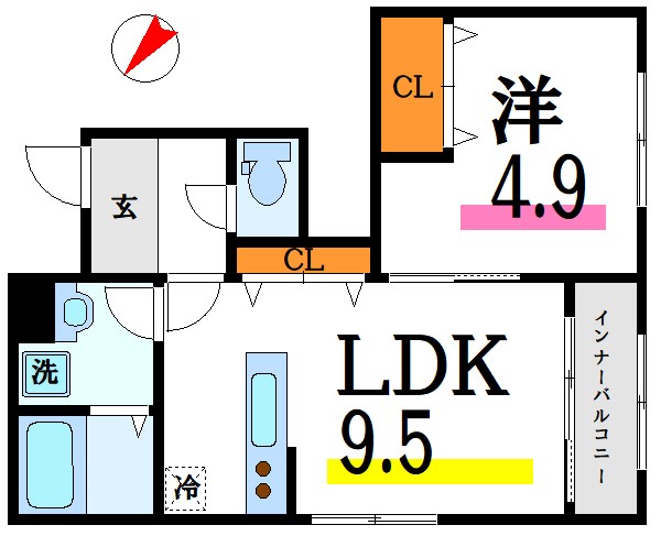 ベルフルール 間取り