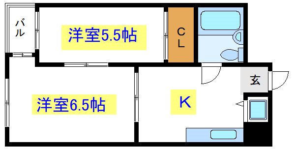 光井グランドハイツ   間取り