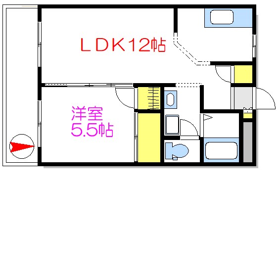 レジデンスタイム3 間取り