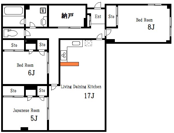 リバーサイド坂本 間取り図