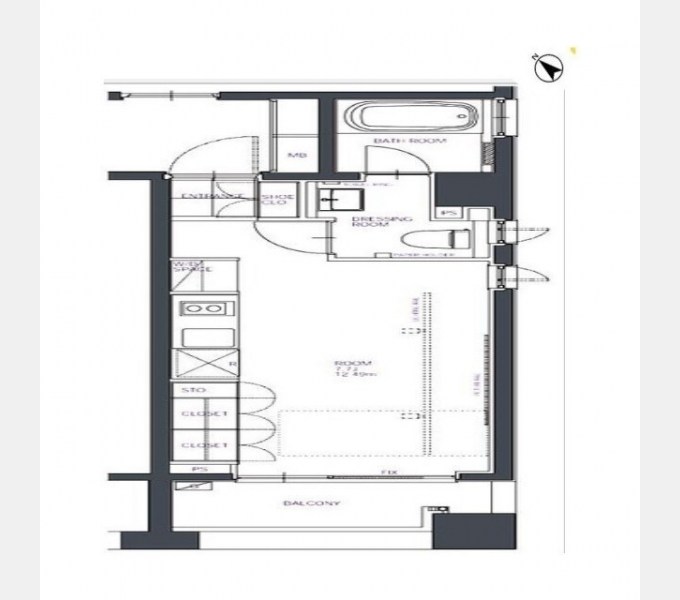 BPRレジデンス人形町  間取り