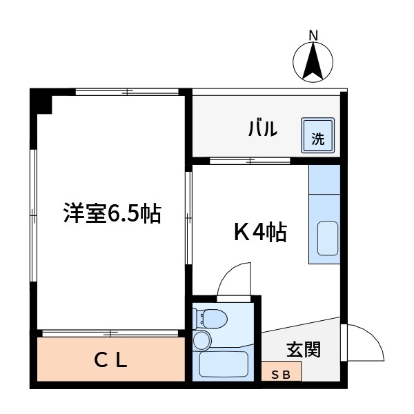 ハイネスカワマタ  間取り図