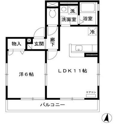 ルミエールＡ 間取り