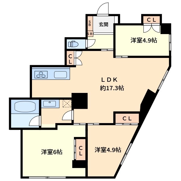 田中コーポラス 間取り