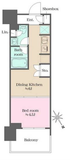 ウエリスアーバン水天宮前 間取り
