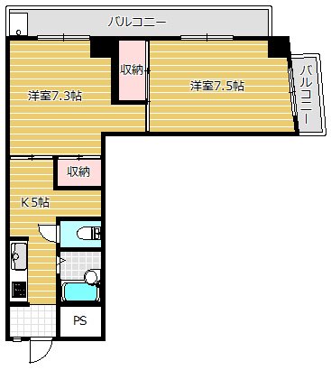 リベール上野  間取り
