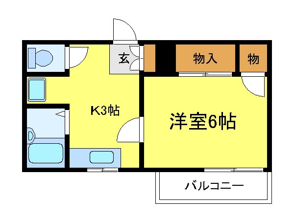 丸栄ハイツ王子 間取り
