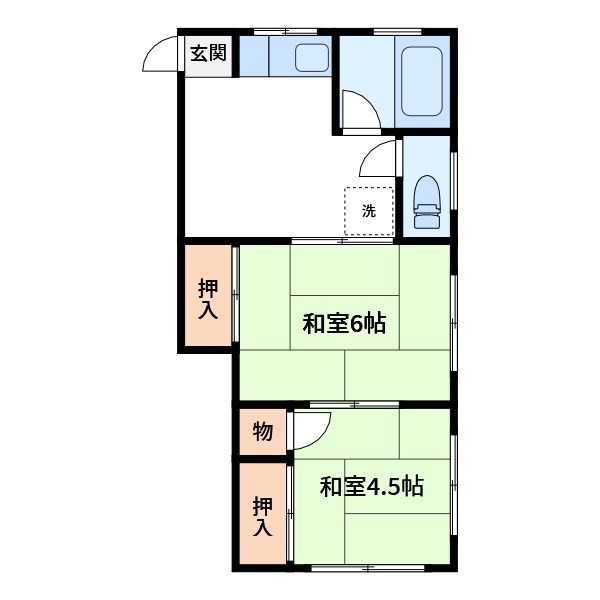 コーポ新和(自社のみ) 303号室 間取り