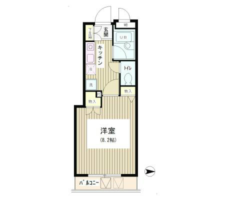 アクアコート  間取り