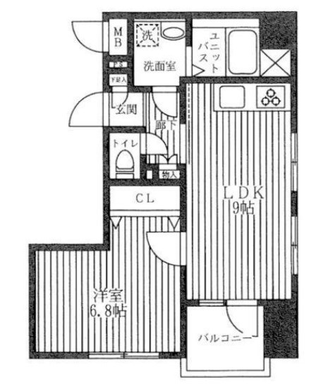 レシオイシワラ 間取り