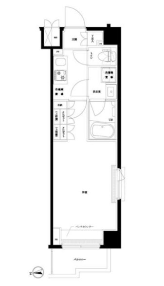 ルーブル大島参番館 間取り