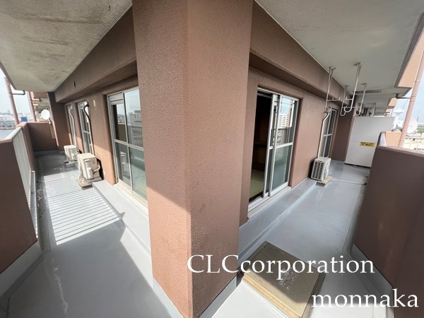 トーア南晴海マンション ベランダ