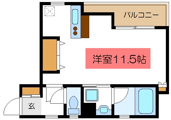 TAKAオートビル     間取り