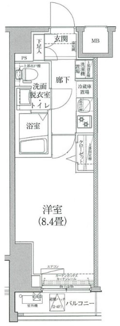 アイルイムーブル深川  間取り