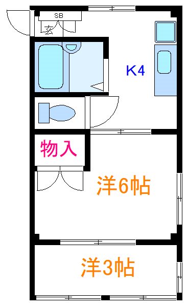 第二寿マンション  間取り