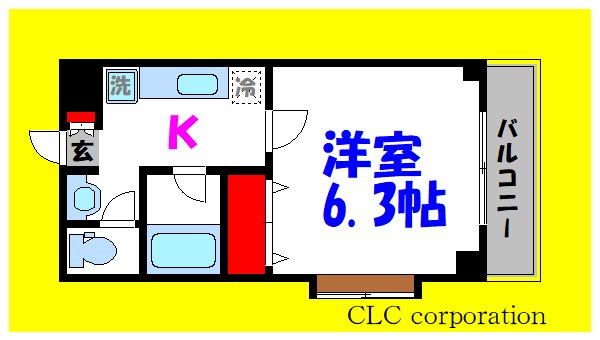 コーポマキ 間取り図