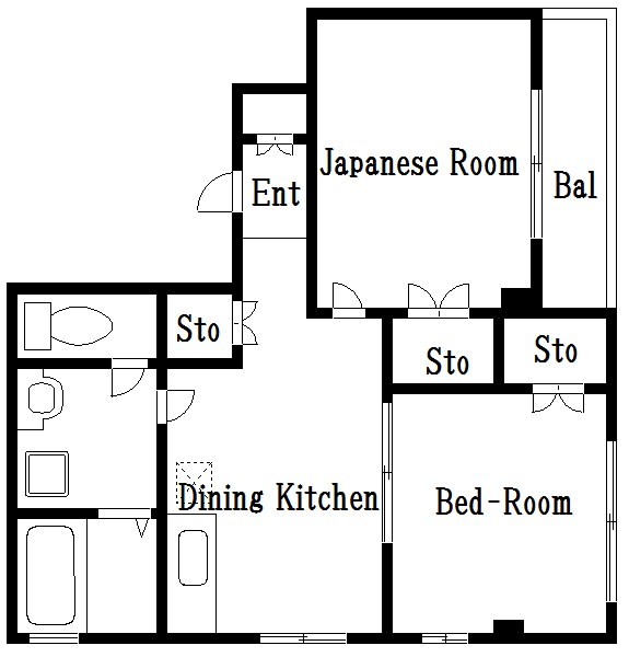 E　フィールド 間取り図