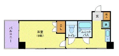 ラングタワー京橋   間取り