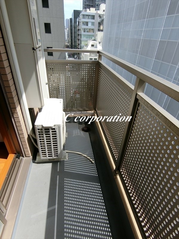 ラングタワー京橋   ベランダ