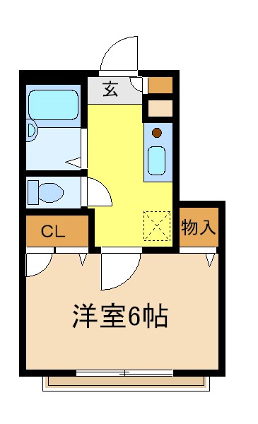 シャーメゾン南砂 間取り図