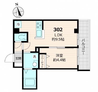 グラン・ルミエール北千住　ビューノ千住大川 間取り