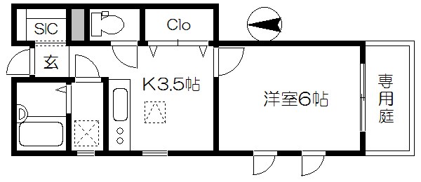 カーサSⅡ 間取り