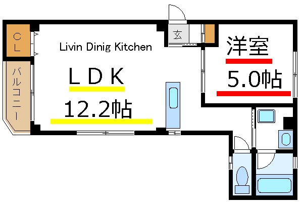 ソフィアK   間取り図