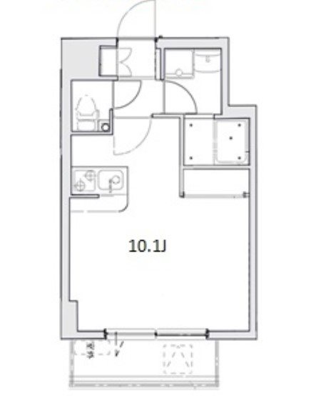 アトレ東葛西 702号室 間取り