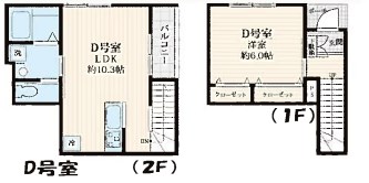 MIKA　RESIDENCE 間取り