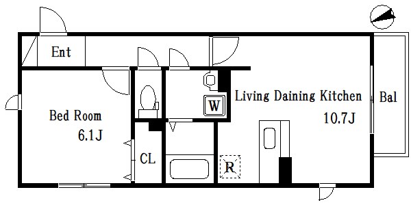 シュテルンビルトB 間取り