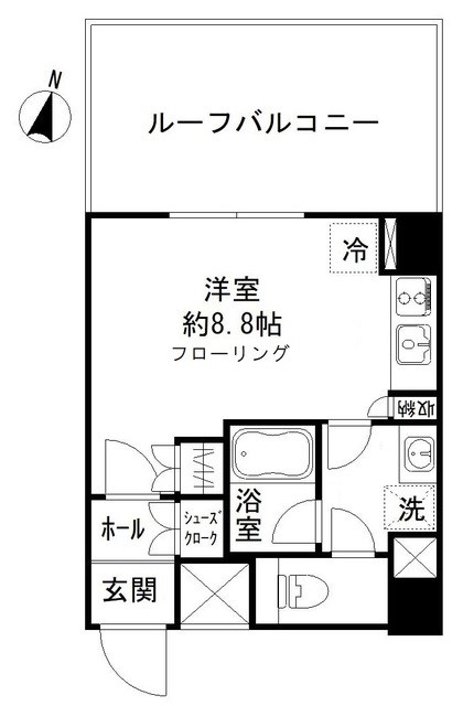パークリュクス清澄白河 間取り