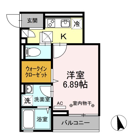 セレシェイラ壱番館  間取り図